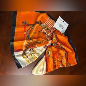 NEW Orange and Black OVNAK Scarf